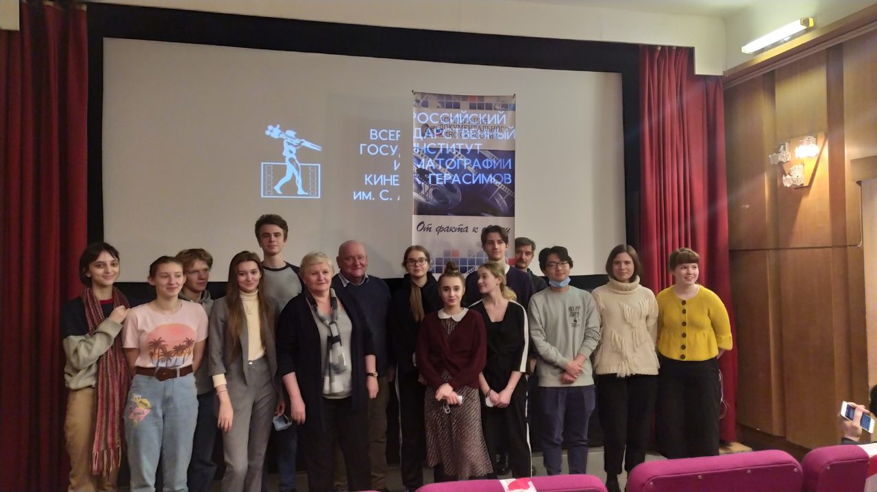 Ассоциация документального кино провела показ первых работ студентов ВГИКа, мастерской Андрея Осипова и Татьяны Юриной