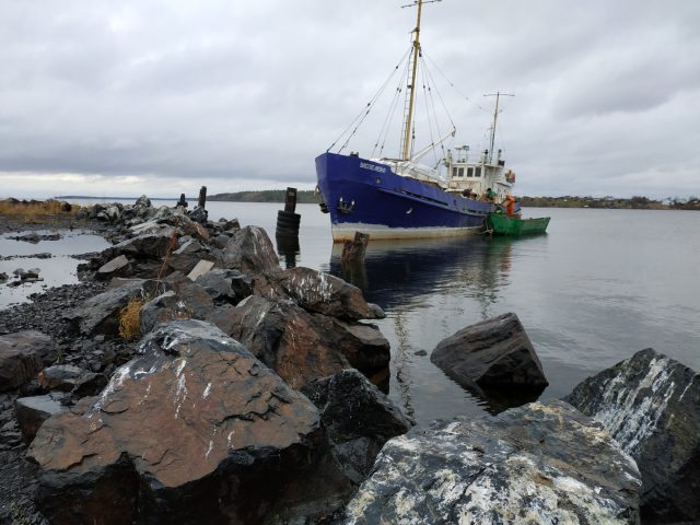 кадр фильма «Вниз по течению» 